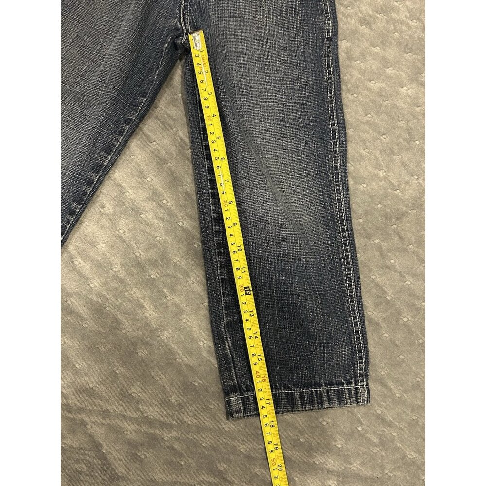 Y2K Boy’s Kid’s Size 6 Jeans Adjustable Waist Preowned Wide Leg - Picture 9 of 11